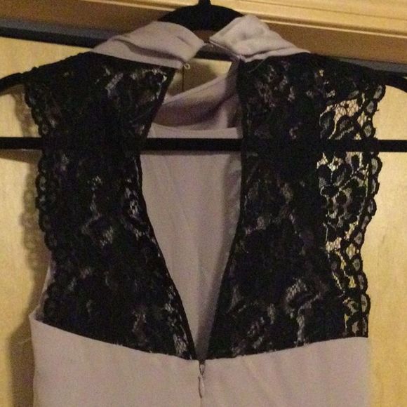 Reiss Kita Lace Back Jumpsuit, Ash - Picture 9 of 14